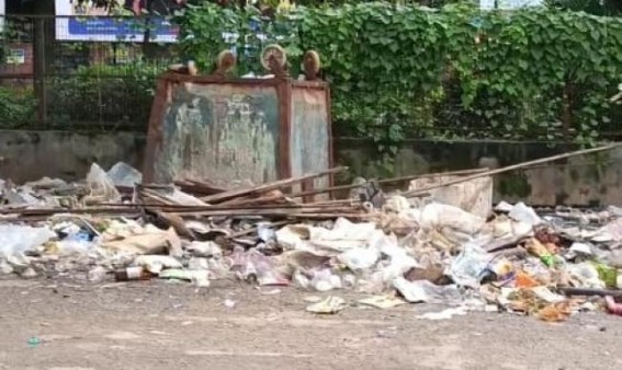 Trash Piles and Stench Plague Agartala's 48th Ward Trash Piles and Stench Plague Agartala's 48th Ward